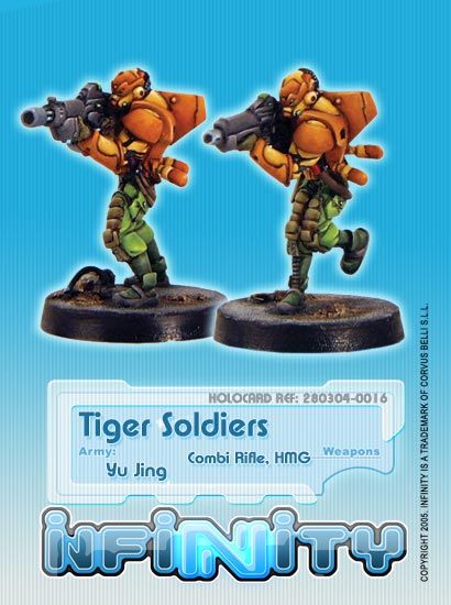 INF304 Tiger Soldiers (Combi Rifle, HMG)